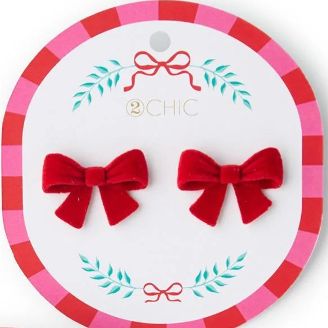 Velvet Bow Earrings