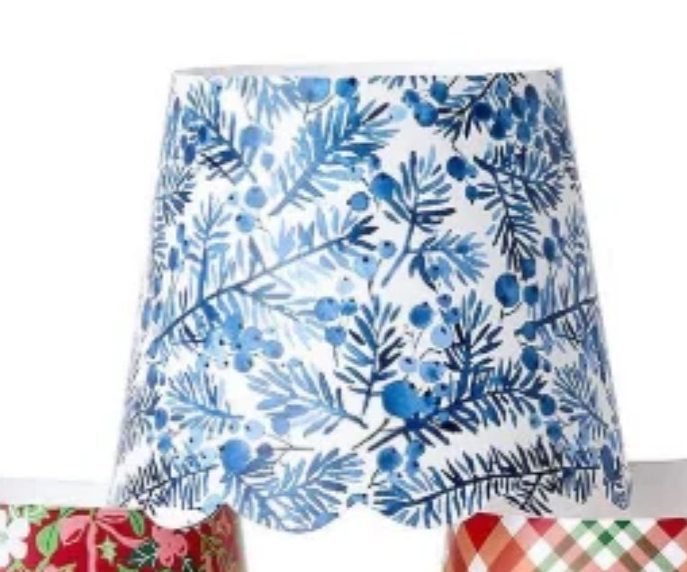 Holiday Paper Shade Cover