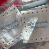 Linen Cocktail Napkins - Customized Included