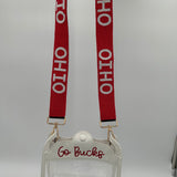 Ohio Beaded Purse Strap