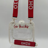 Ohio Beaded Purse Strap