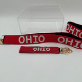 Ohio Beaded Purse Strap