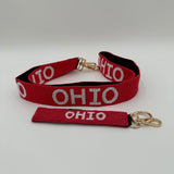 Ohio Beaded Purse Strap