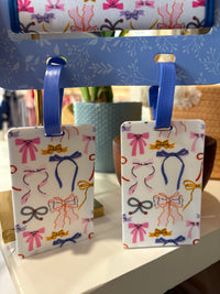 Luggage Handle Wrap & Tag Set – Bows