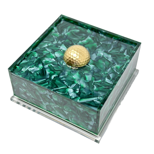 Southern Tribute Golf Ball Cocktail Napkin Box