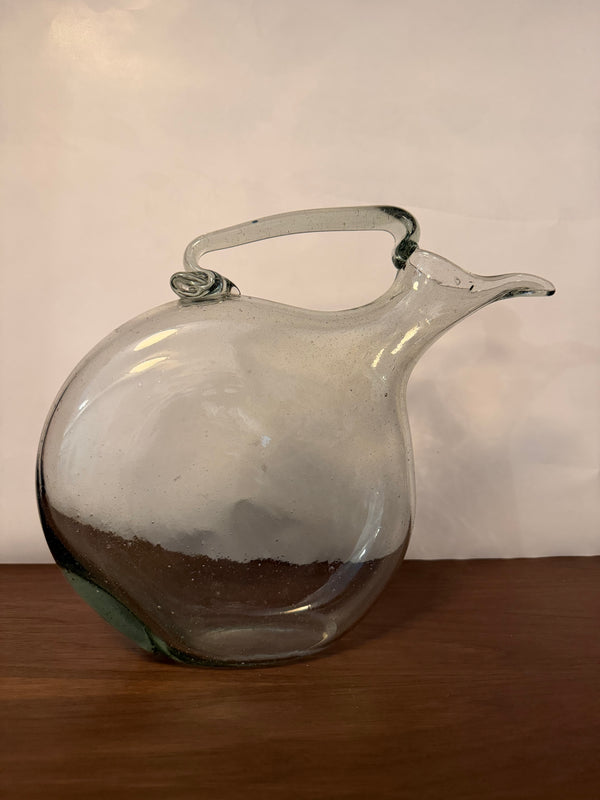 Handblown Glass Wine Pitcher - 2 sizes