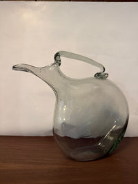 Handblown Glass Wine Pitcher - 2 sizes