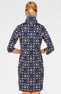 Everywhere Dress  in navy - Aubazine