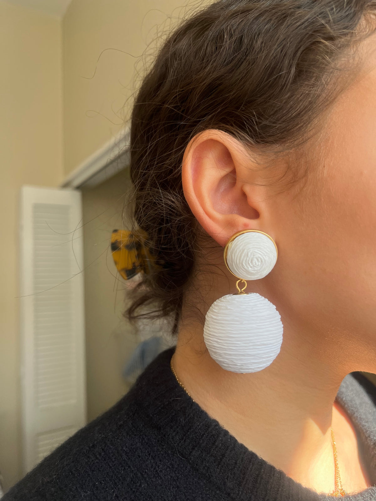 Dangle Ball Earrings