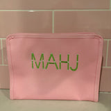 Coated Fabric MAHJ Pouch