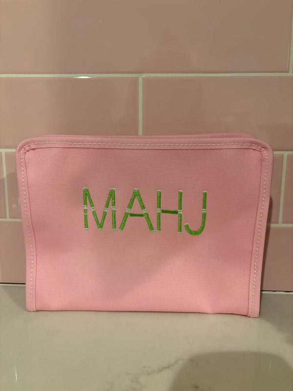 Coated Fabric MAHJ Pouch