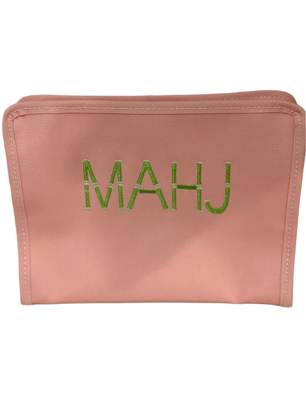 Coated Fabric MAHJ Pouch