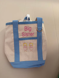 Everywhere-Carry Canvas Tote Bag with Charm Holder