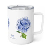 Hydrangea Insulated Mug