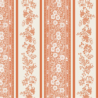 Pumpkin Burleigh Stripe Cocktail Napkins