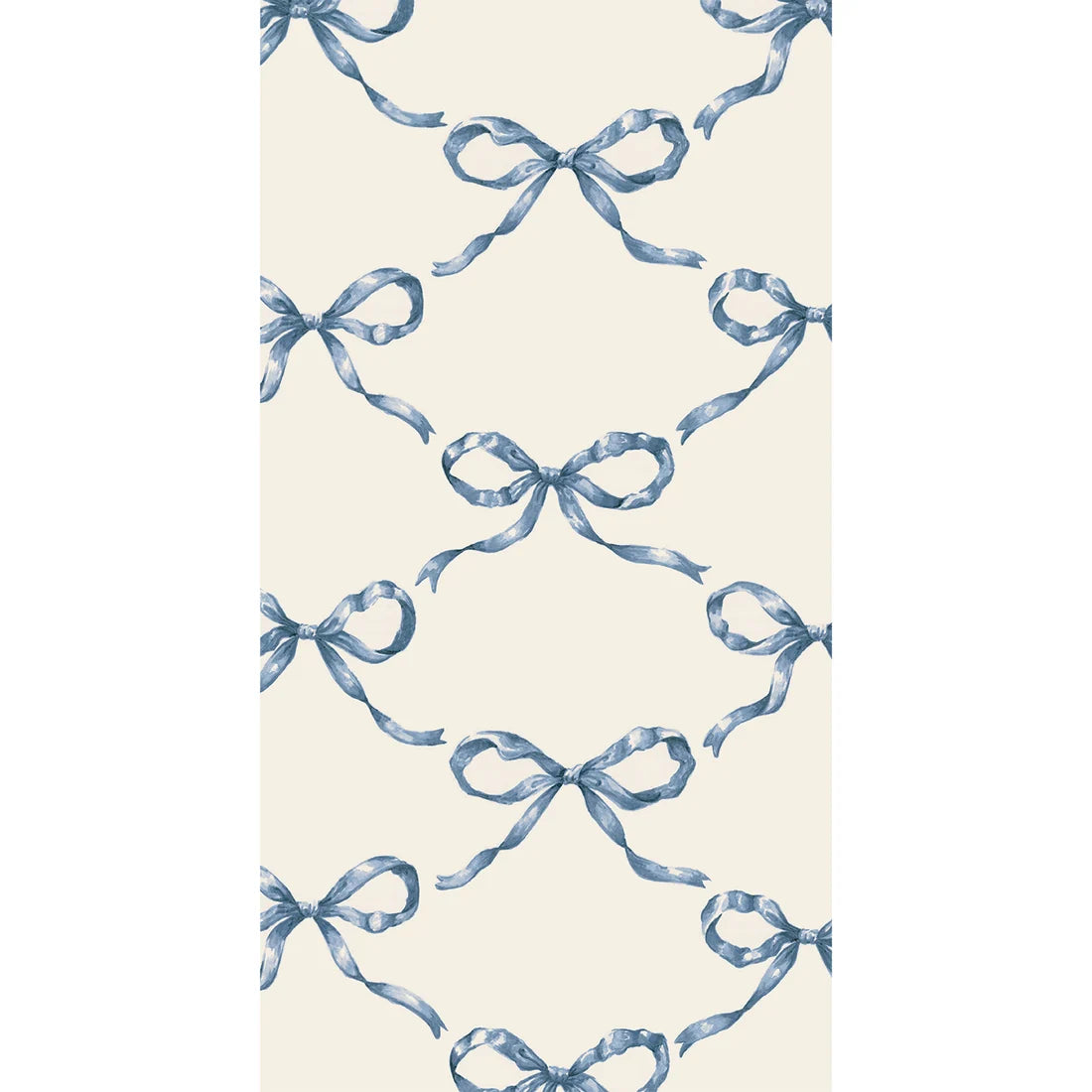 Heirloom Blue Bow Lattice Guest Napkins