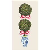 Hester & Cook Holiday Topiary Guest Napkins
