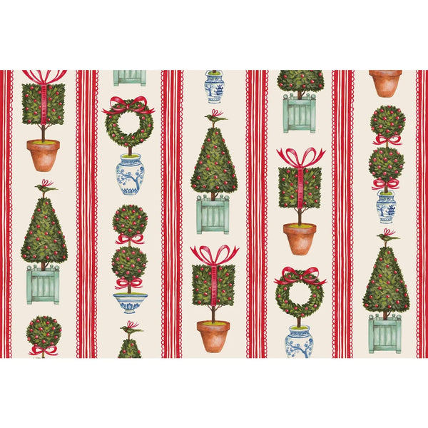 Holiday Topiary Placemat
