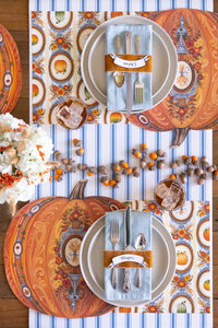 Die-cut Antique Pumpkin Placemat