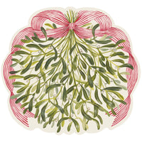 Die-cut Mistletoe Placemat