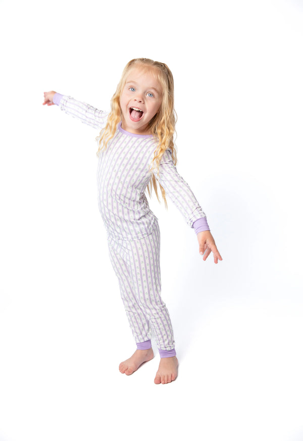 Lilac Ribbons Pajamas