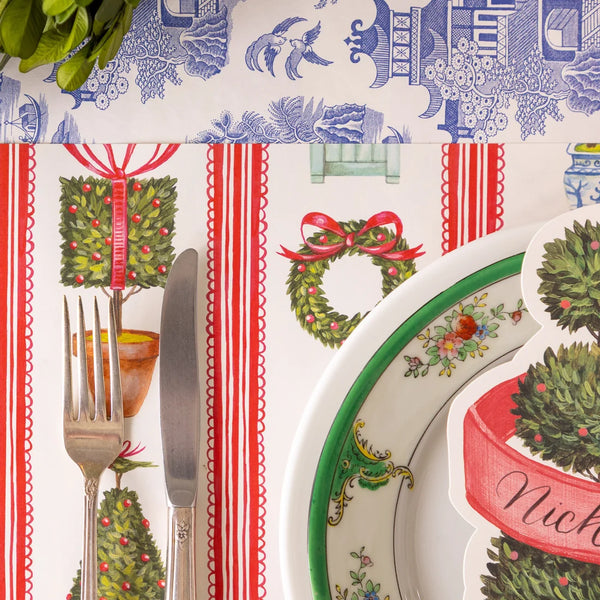 Holiday Topiary Placemat