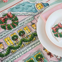 Die-cut Holiday Home Placemat