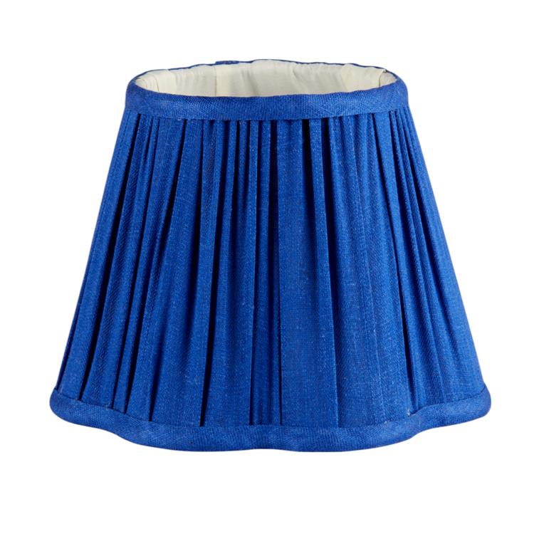 Cobalt Blue Scallop Lampshade - 6