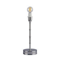Silver Bamboo Rechargeable Lamp Base - 12
