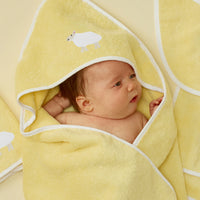 Lamb Baby Hooded Towel