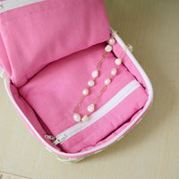 Brushstrokes Green Jewelry Case