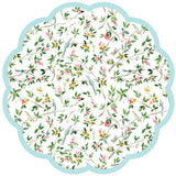 Lucy Grymes Lila Chinoiserie by Camilla Moss Scalloped Paper Placemats