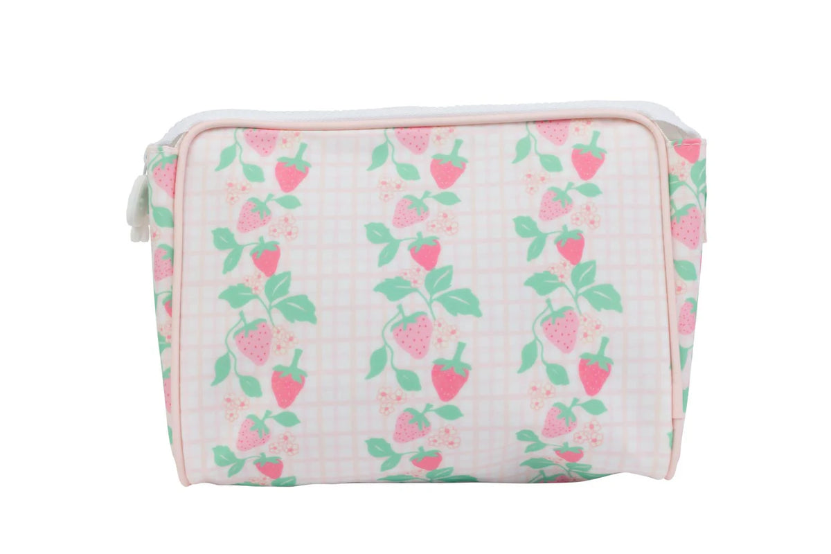 The Go Bag in Strawberries Small