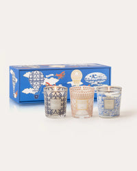 TRIO TRAVEL CANDLES MANHATTAN-PARIS-MYKONOS