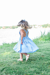 Sailboat Seersucker Dress