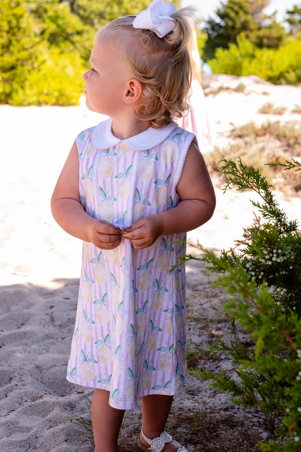 Girls Pink Lemonade Dress