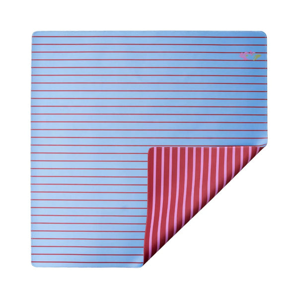 MOD STRIPES DOUBLE-SIDED MAHJONG MAT
