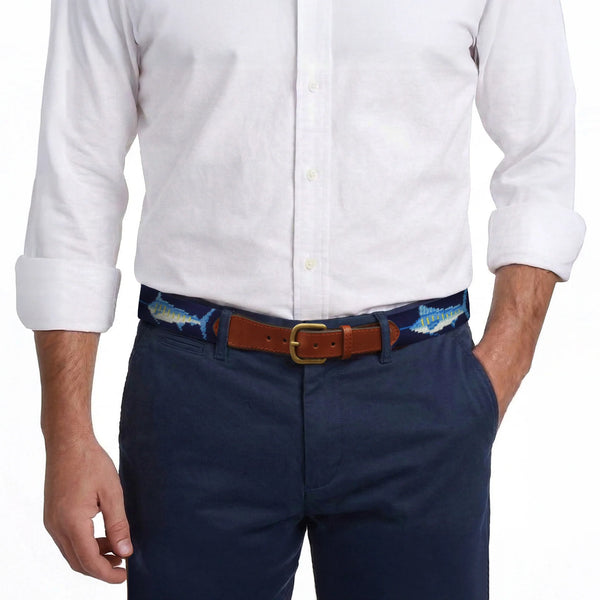 Billfish Belt(Dark Navy)