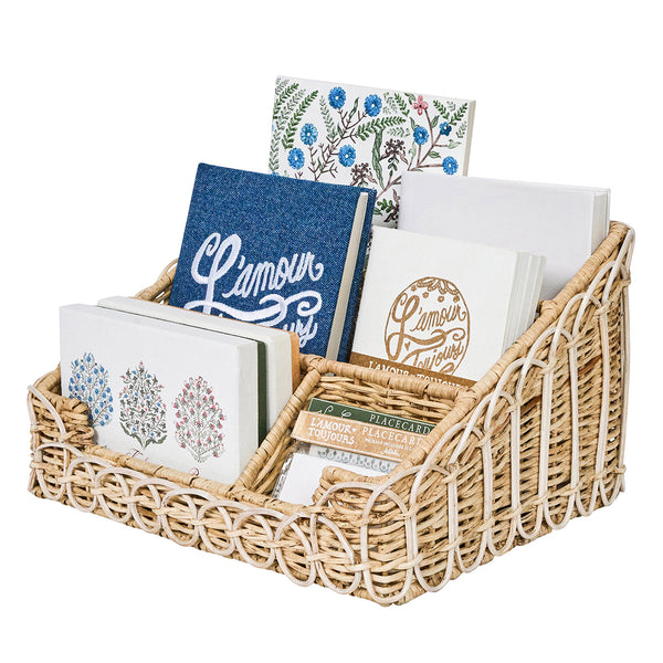 Juliska Provence Rattan Stationary Holder
