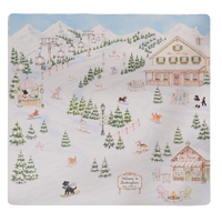 Alpine Paws mahjong mat