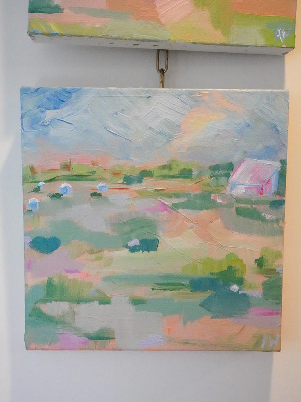 Alexanda Williams Round Top 3 Custom Painting