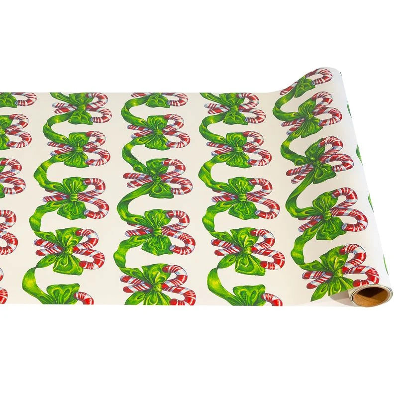 Festive Candy Canes Runner