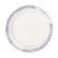 Julisca Sitio Stripe Dinner Plate