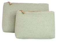 Cosmetic Bag In Linen Small