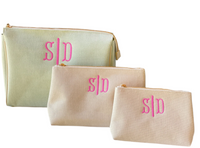 Cosmetic Bag In Linen Small