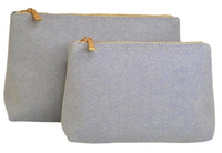 Cosmetic Bag In Linen Small