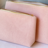 Cosmetic Bag In Linen Small