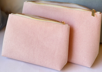 Cosmetic Bag In Linen Small