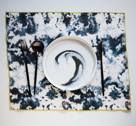 Goldie Home Marble Placemats - Set of 4