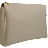 Cosmetic Bag In Linen - Med